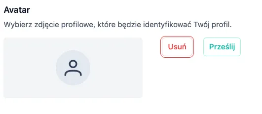 Avatar – wgraj plik