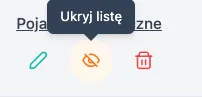 Usuwanie listy produktów Usuwanie listy produktów